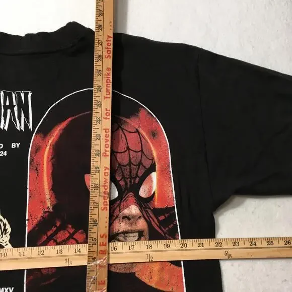 Darc Sport Wolves Spider-Man With Great Power Collection Black SMALL OVERSIZE. - Picture 4 of 9